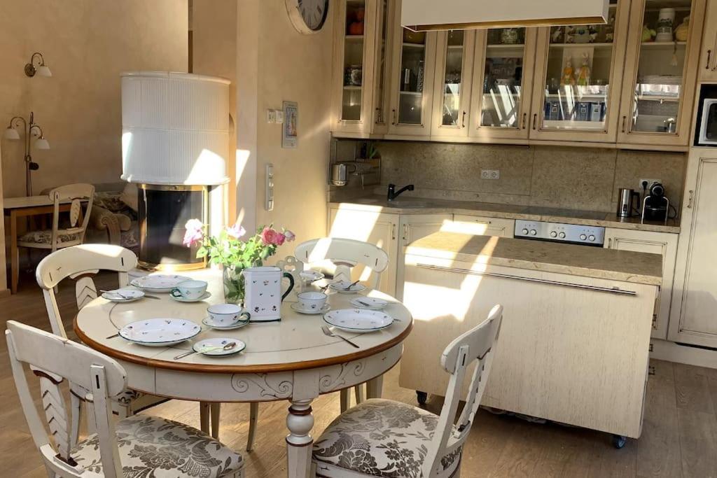 Garmisch Lux Apartment Mit Sauna Bagian luar foto