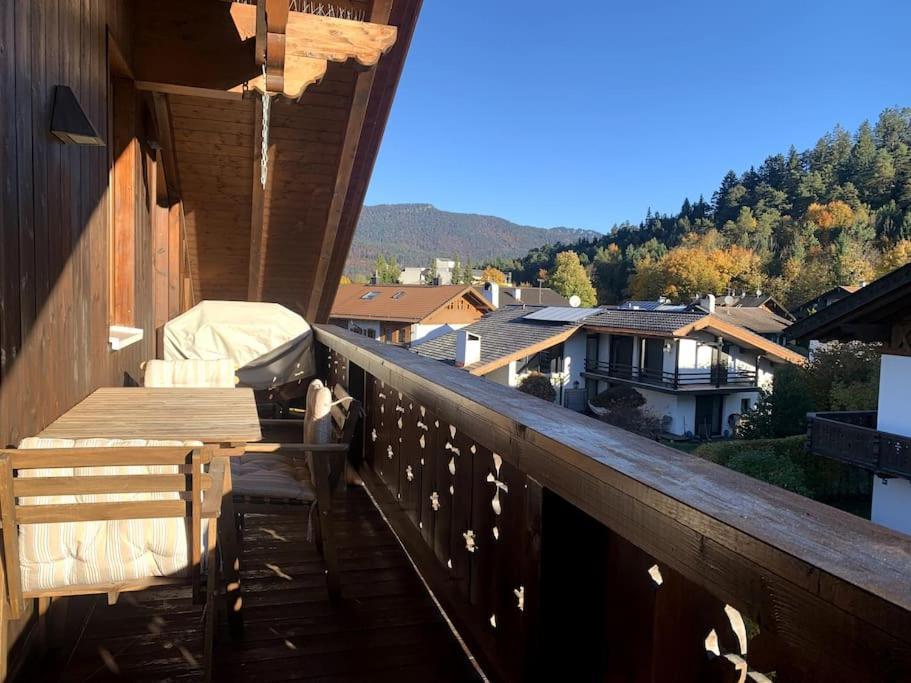 Garmisch Lux Apartment Mit Sauna Bagian luar foto