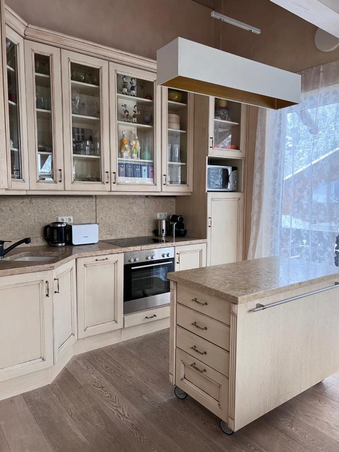 Garmisch Lux Apartment Mit Sauna Bagian luar foto